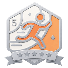 跑步-橙银